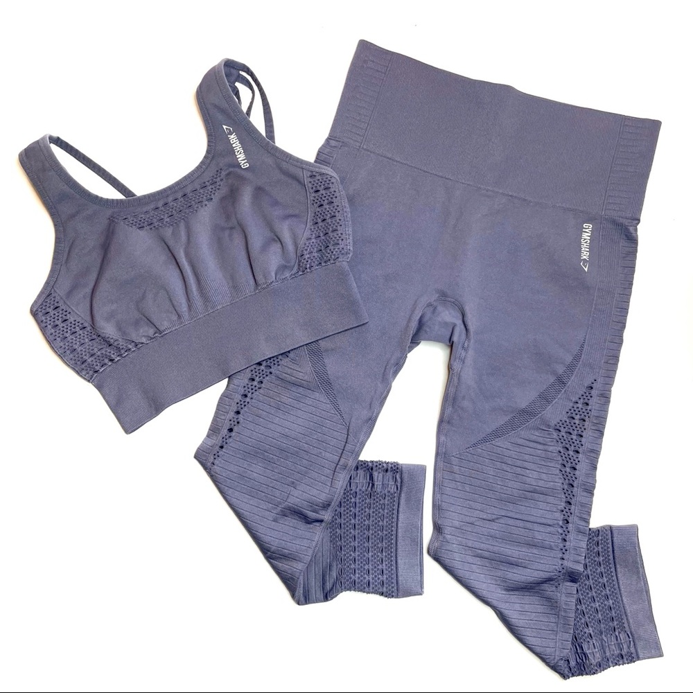 Gymshark Energy Seamless Cropped Leggings & Crop